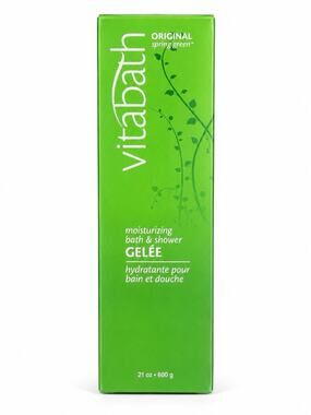 Vitabath Original Spring Green Moisturizing Bath & Shower Gelee 21 oz 600g